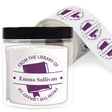 From the Library Round Stickers in a Jar