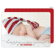 New Year Cards, Personalized New Year Photo Cards | The Stationery Studio