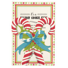 Candy Cane Die-cut Pocket Invitations
