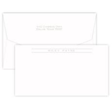 Triple Thick Chesapeake Corridor Flat Note Cards - Embossed