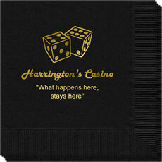 Roll the Dice Napkins