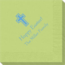 Outlined Cross Napkins
