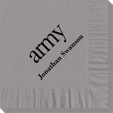 Big Word Army Napkins