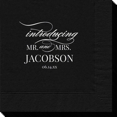 Introducing Mr and Mrs Napkins