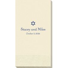 Little Star of David Guest Towels