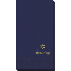 Little Star of David Guest Towels