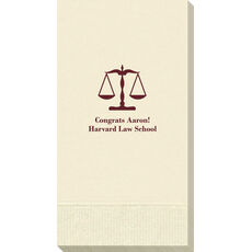 Scales of Justice Guest Towels
