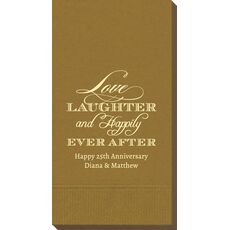 Love Laughter Ever After Guest Towels