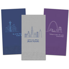 Design Your Own Skyline Guest Towels