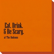 Eat Drink & Be Scary Napkins