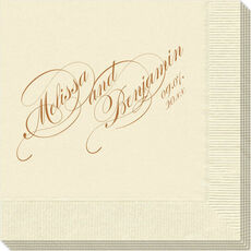 Romantic Script Napkins