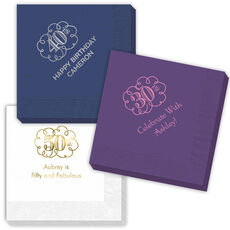 Pick Your Own Fun Scroll Napkins