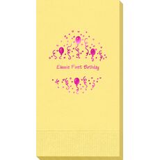 Balloons and Streamers Guest Towels