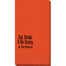 Eat Drink & Be Scary Guest Towels