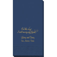 Elegant On This Day Guest Towels
