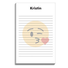 Emoji Kisses Notepads