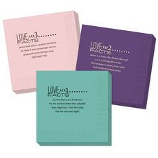 Just the Love Facts Napkins