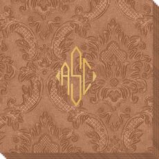 Diamond Monogram Carte Napkins