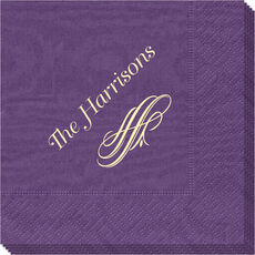 Scroll Moire Napkins
