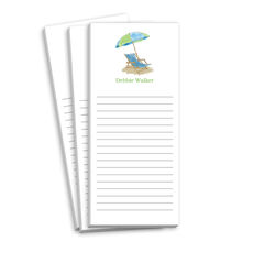 Beach Chair Skinnie Notepads