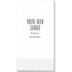 You've Been Served Guest Towels
