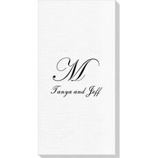 Presidential Initial Deville Guest Towels