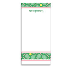 Tennis List Notepad