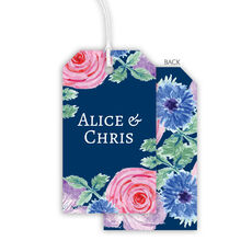 Vintage Flower Hanging Gift Tags