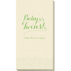 Baby It's Twins Guest Towels