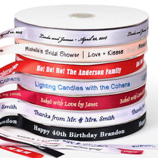 Personalized 5/8 inch Satin Ribbon