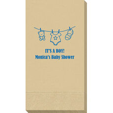 Teddy Bear Clothesline Guest Towels