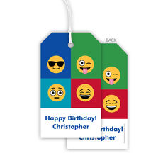 Warhol Emoji Hanging Gift Tags