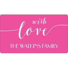 With Love Gift Stickers