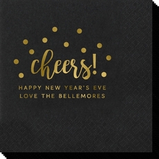 Confetti Dots Cheers Napkins