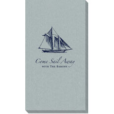 Silver Design Your Own Caspari Linen Like Guest Towels