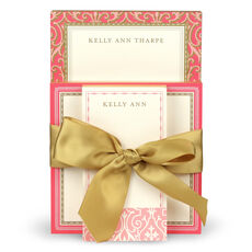 Pink and Gold Notepad Set