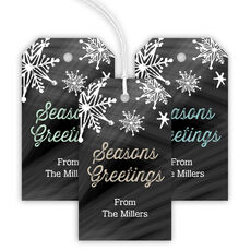 Seasons Greetings Hanging Gift Tags
