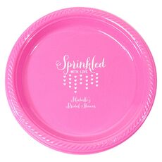 Sprinkled with Love Plastic Plates