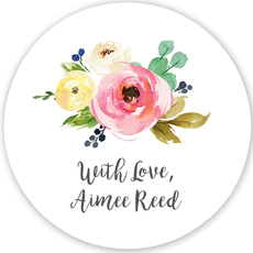 Rose Bunch Gift Stickers