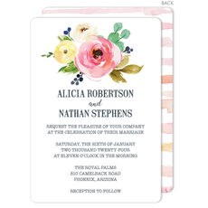 Rose Bunch Invitations