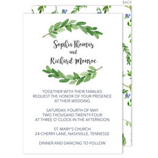 Two Sprigs Invitations