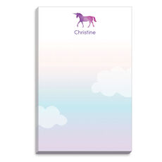 Magical Shades of Color Unicorn Notepads