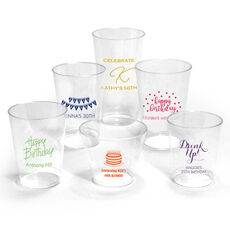 Design Your Own Birthday Clear Plastic Cups