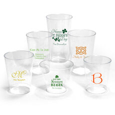 Design Your Own St. Patrick's Day Clear Plastic Cups