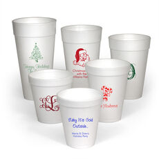 Design Your Own Christmas Styrofoam Cups
