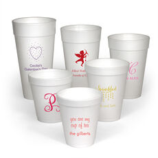 Design Your Own Valentine's Day Styrofoam Cups
