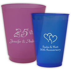 Design Your Own Anniversary Colored Shatterproof Cups