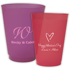 Design Your Own Valentine's Day Colored Shatterproof Cups