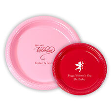 Design Your Own Valentine's Day Plastic Plates