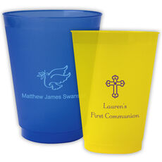 Design Your Own Christian Celebration Colored Shatterproof Cups